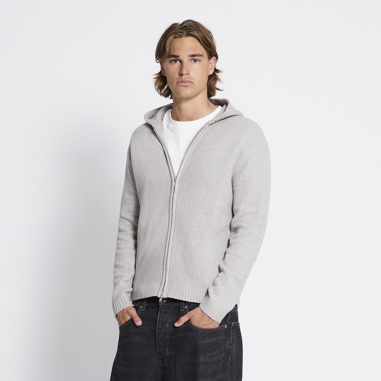 Knit zip hoodie "Sebastian"